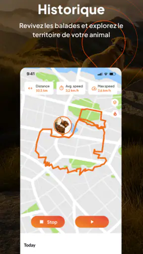Weenect - GPS screenshot