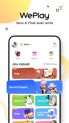 WePlay - Jeu & Chat screenshot
