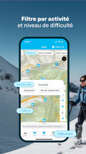 Whympr - Rando, Grimpe, Ski screenshot