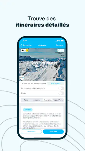 Whympr - Rando, Grimpe, Ski screenshot