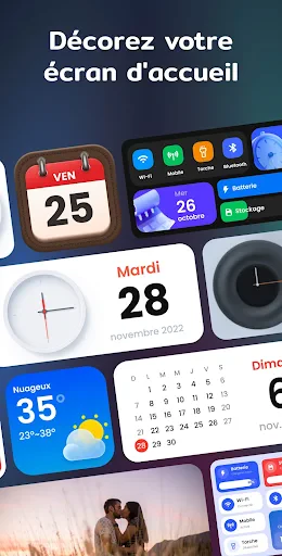 Widgets et Thèmes : iWidgets screenshot
