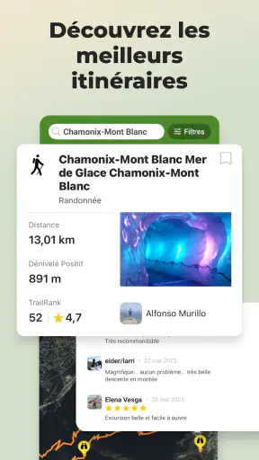 Wikiloc - Itinéraires du Monde screenshot