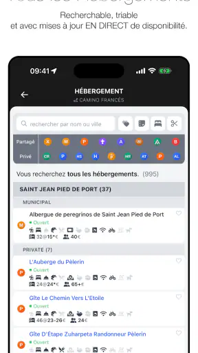Wise Pilgrim Camino Francés screenshot