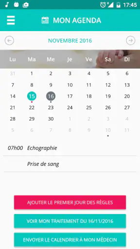 WiStim - Suivi fertilité screenshot