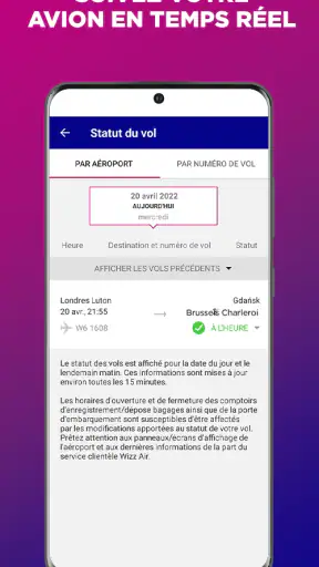 Wizz Air – Réservez des Vols screenshot