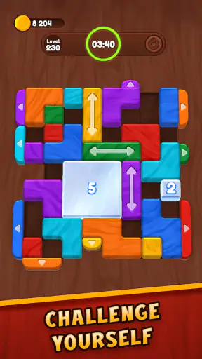 Wood Color Jam - Puzzle screenshot
