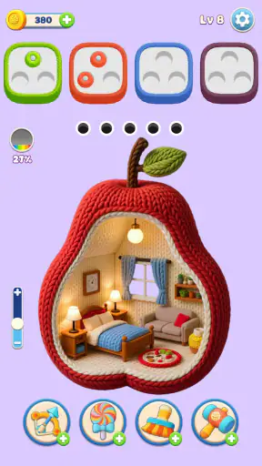 Wool Frenzy: 3D Yarn Unravel screenshot