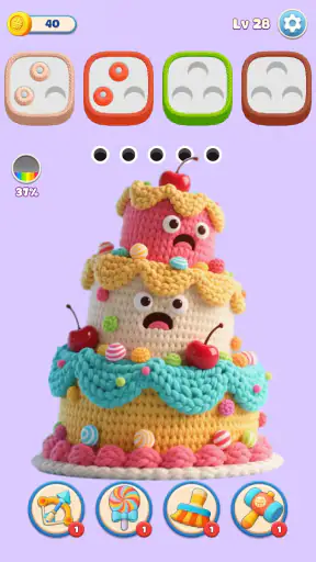 Wool Frenzy: 3D Yarn Unravel screenshot