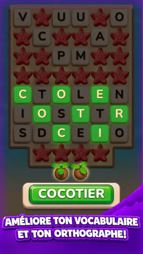 Word Drop Jeu de Mots Relaxant screenshot