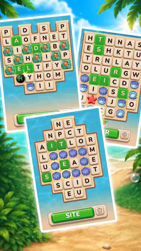 Word Drop Jeu de Mots Relaxant screenshot