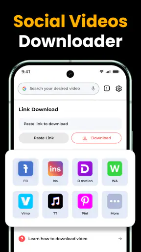 X Video Downloader, Lecteur HD screenshot