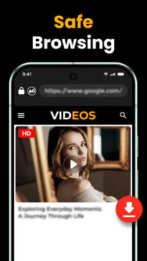 X Video Downloader, Lecteur HD screenshot