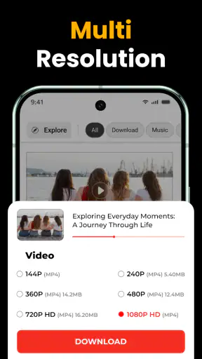 X Video Downloader, Lecteur HD screenshot