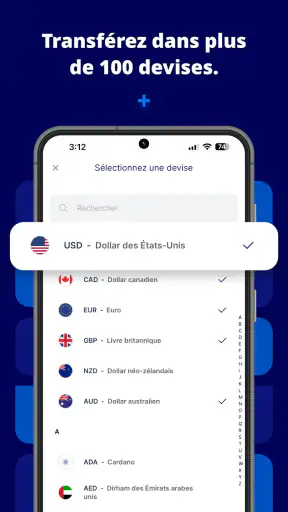 Xe Envoi d’Argent & Devise screenshot