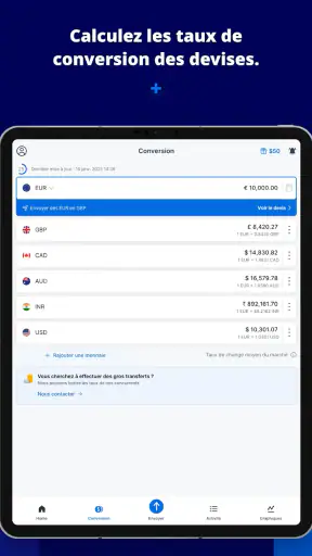 Xe Envoi d’Argent & Devise screenshot