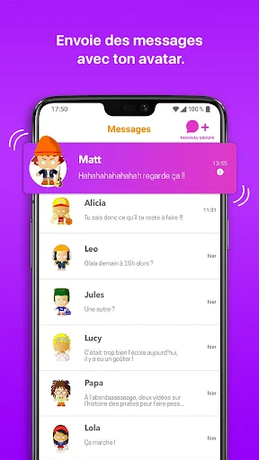 Xooloo Messenger Kids screenshot