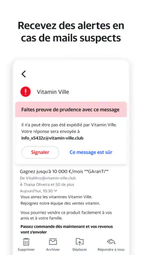 Yahoo Mail : votre boîte email screenshot
