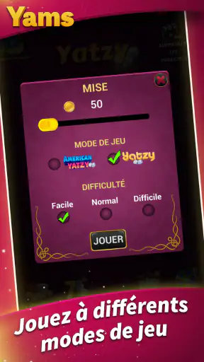Yams - Jeu de Dés Hors ligne screenshot