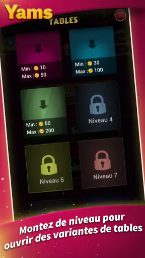 Yams - Jeu de Dés Hors ligne screenshot