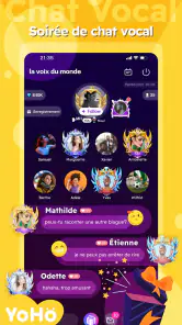 YoHo : Chat vocal de groupe screenshot