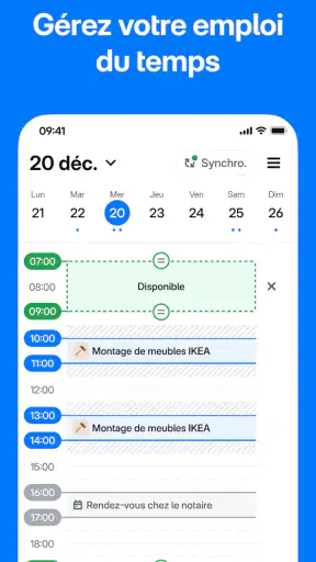 Yoojo Prestataire screenshot