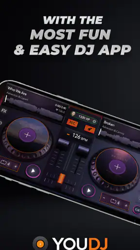 YouDJ Mixer - App facile de DJ screenshot