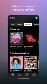 YouTube Music screenshot