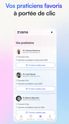 Zena - Mon Compagnon Santé screenshot