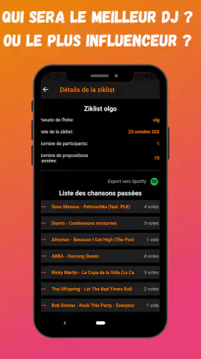 ZIKUP  playlist collaborative screenshot