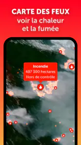 Zoom Earth - Prévisions météo screenshot