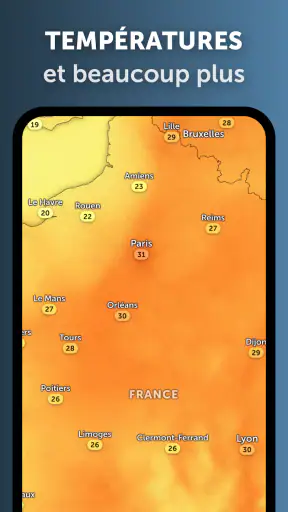 Zoom Earth - Prévisions météo screenshot
