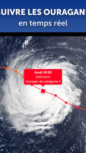 Zoom Earth - Prévisions météo screenshot