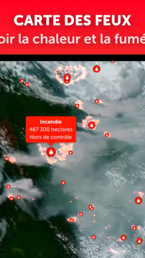 Zoom Earth - Prévisions météo screenshot