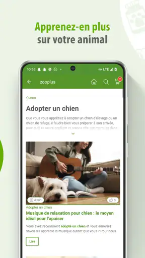 zooplus : chouchou des animaux screenshot