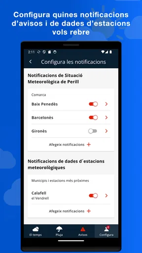 METEOCAT screenshot