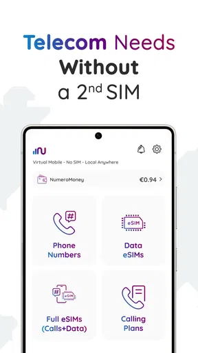 Numero: Data, Numbers, & Calls screenshot