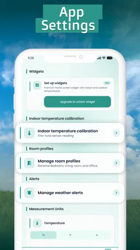 Room Temperature Thermometer screenshot