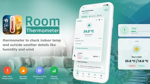 Room Temperature Thermometer screenshot