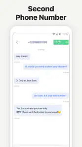 2nd Line - Second Phone Number screenshot