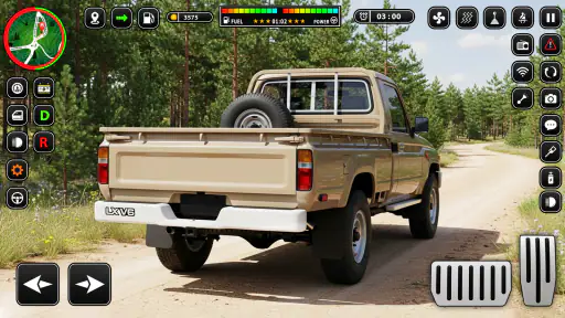 4x4 Land Cruiser 4x4 Jeep Game screenshot