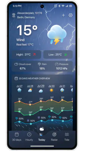 9Weather.com: Live Radar screenshot