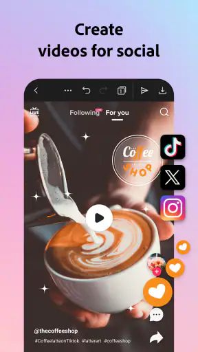 Adobe Express: AI Photo, Video screenshot