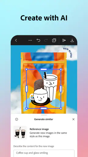 Adobe Express: AI Photo, Video screenshot