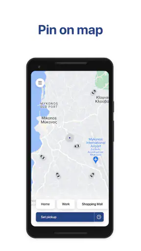 Aegean Taxi: Ride app screenshot