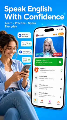 AI Language Tutor App screenshot