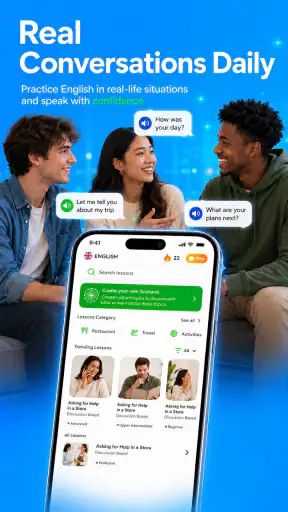 AI Language Tutor App screenshot