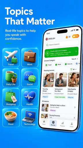 AI Language Tutor App screenshot