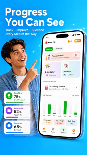 AI Language Tutor App screenshot