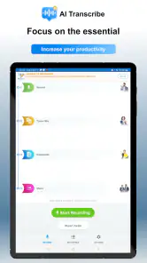 AI להמיר קול לטקסט screenshot