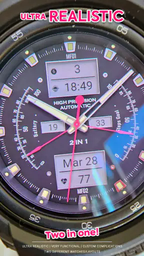ANALOG MASTER Watch face screenshot
